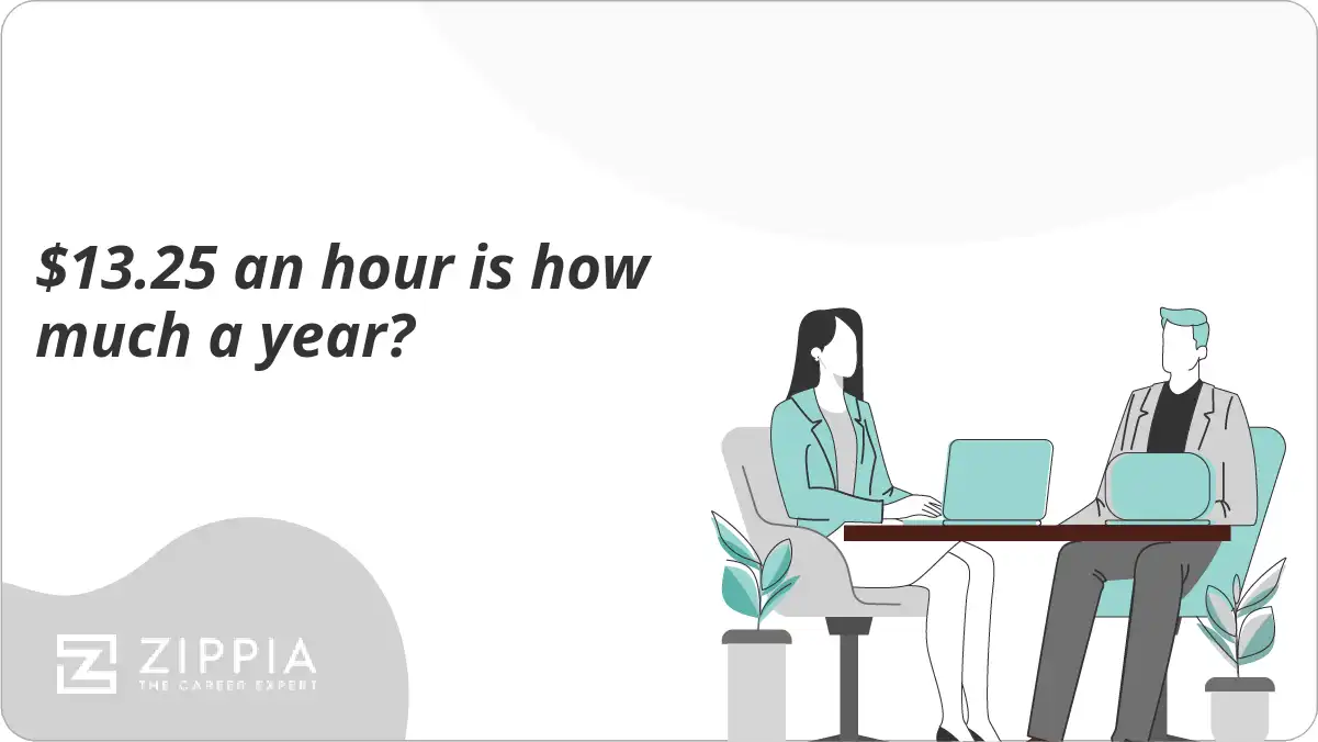 $13.25 an hour is how much a year?