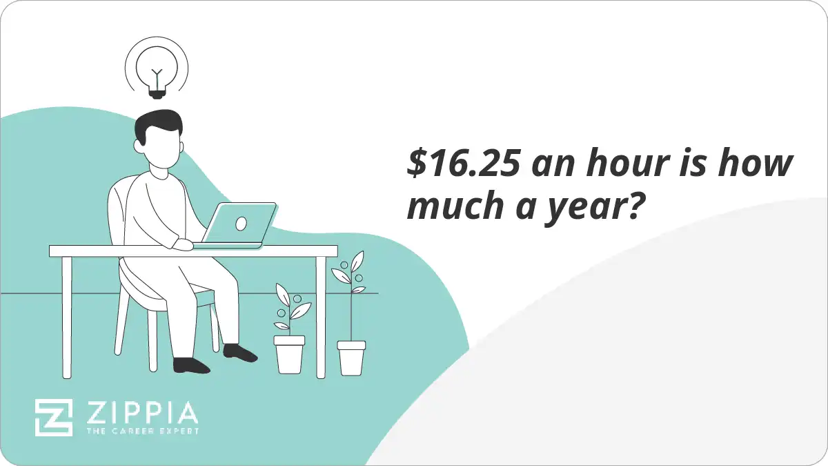 $16.25 an hour is how much a year?