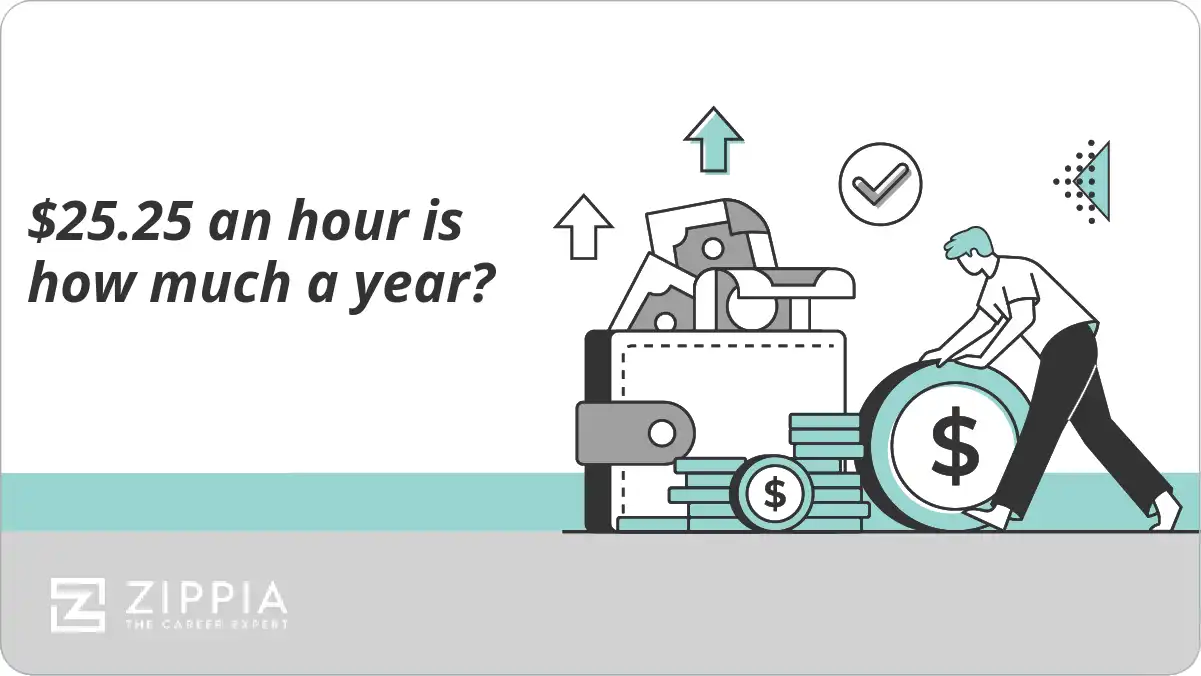 $25.25 an hour is how much a year? - Zippia - 9.25 An Hour Is How Much A Year