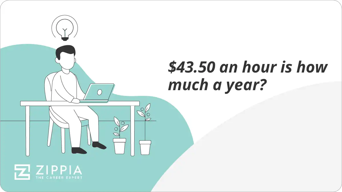 $43.50 an hour is how much a year?