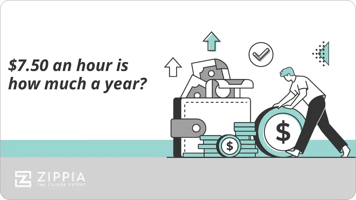$7.50 an hour is how much a year?