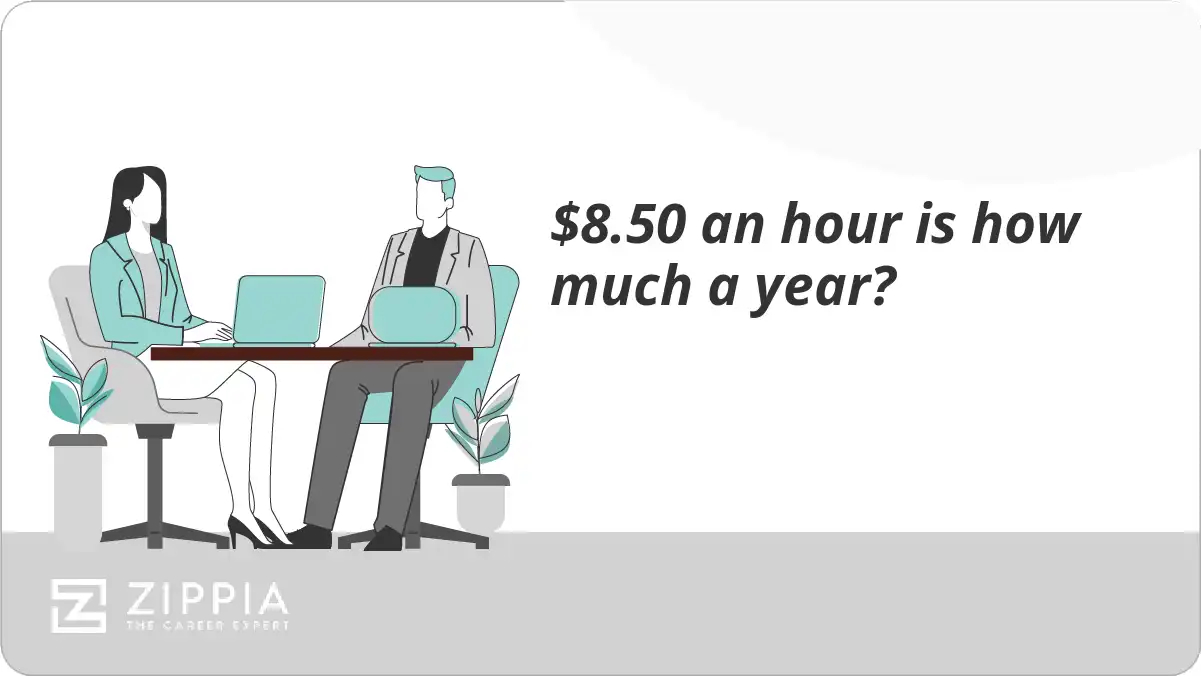 $8.50 an hour is how much a year?