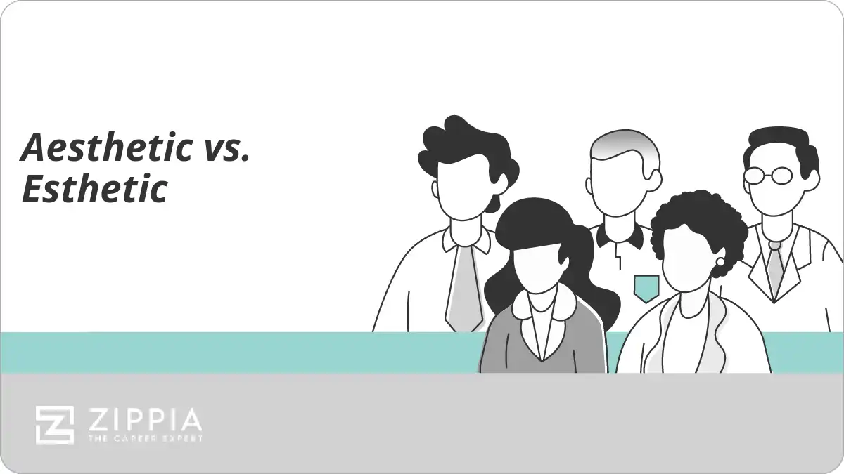 Aesthetic vs. Esthetic