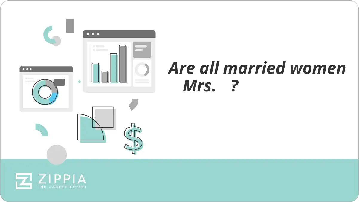 Are all married women  Mrs. ?