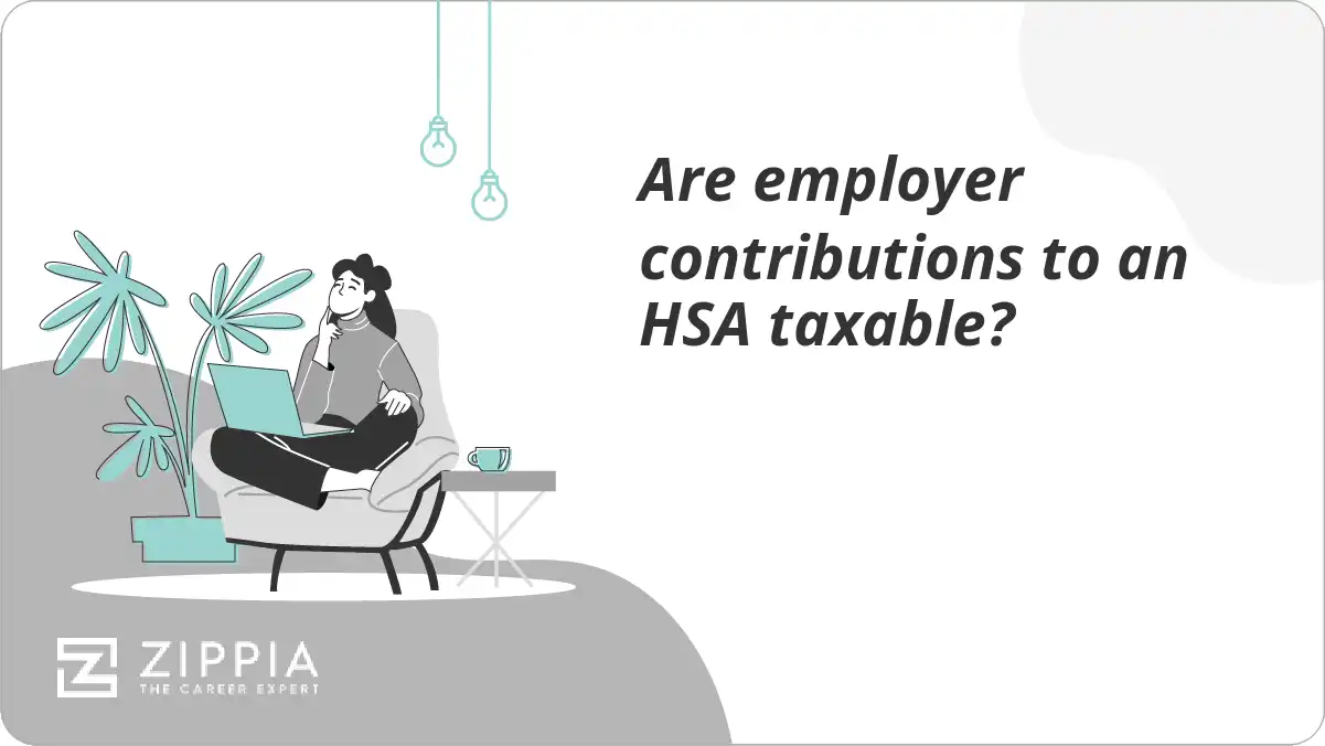Are employer contributions to an HSA taxable?