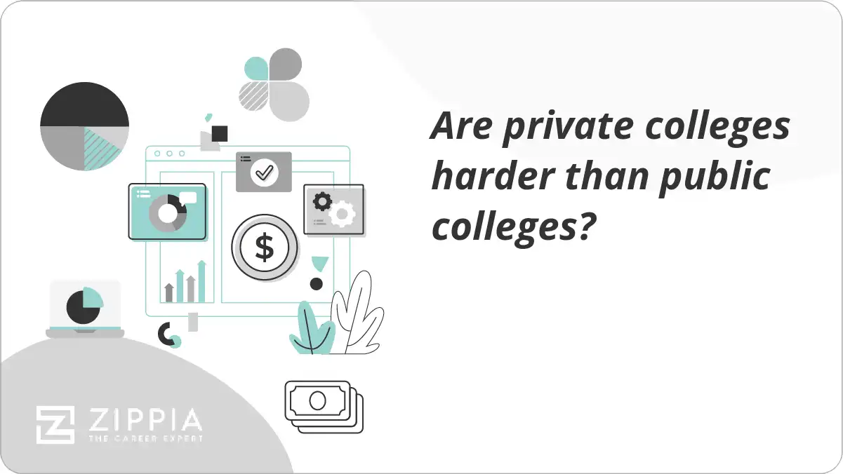 Are private colleges harder than public colleges?