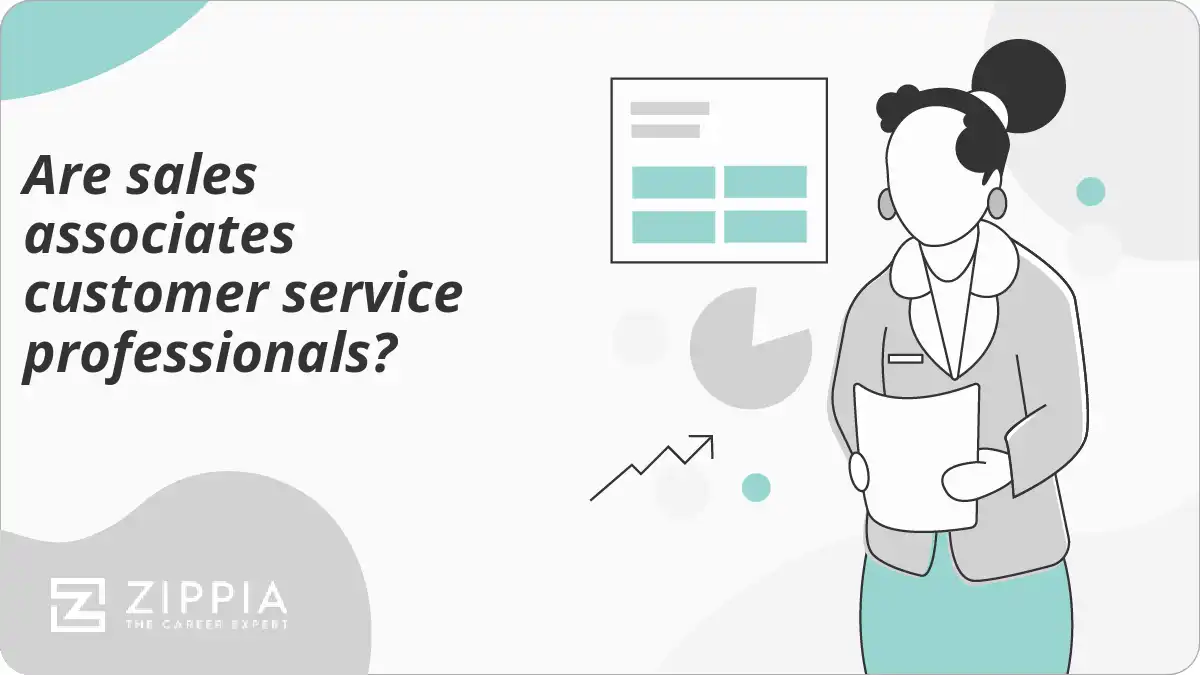 Are sales associates customer service professionals?