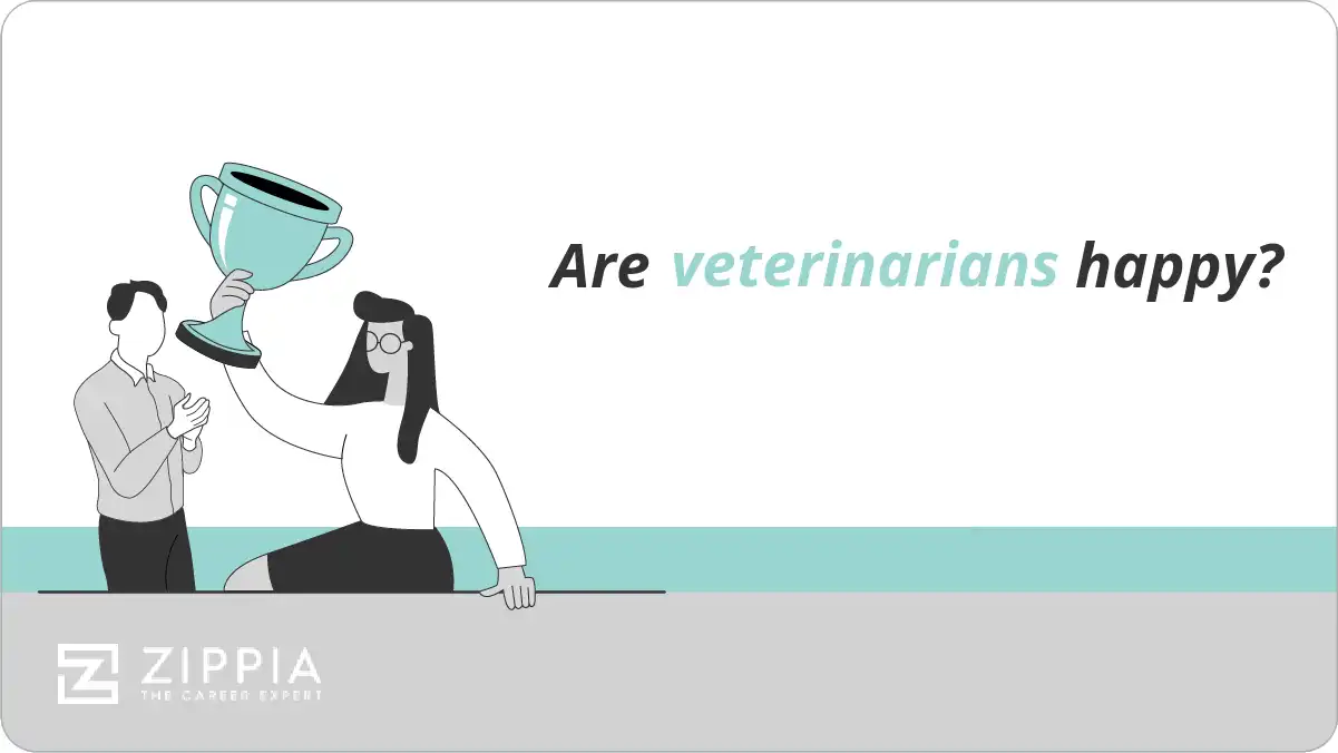 Are veterinarians happy?