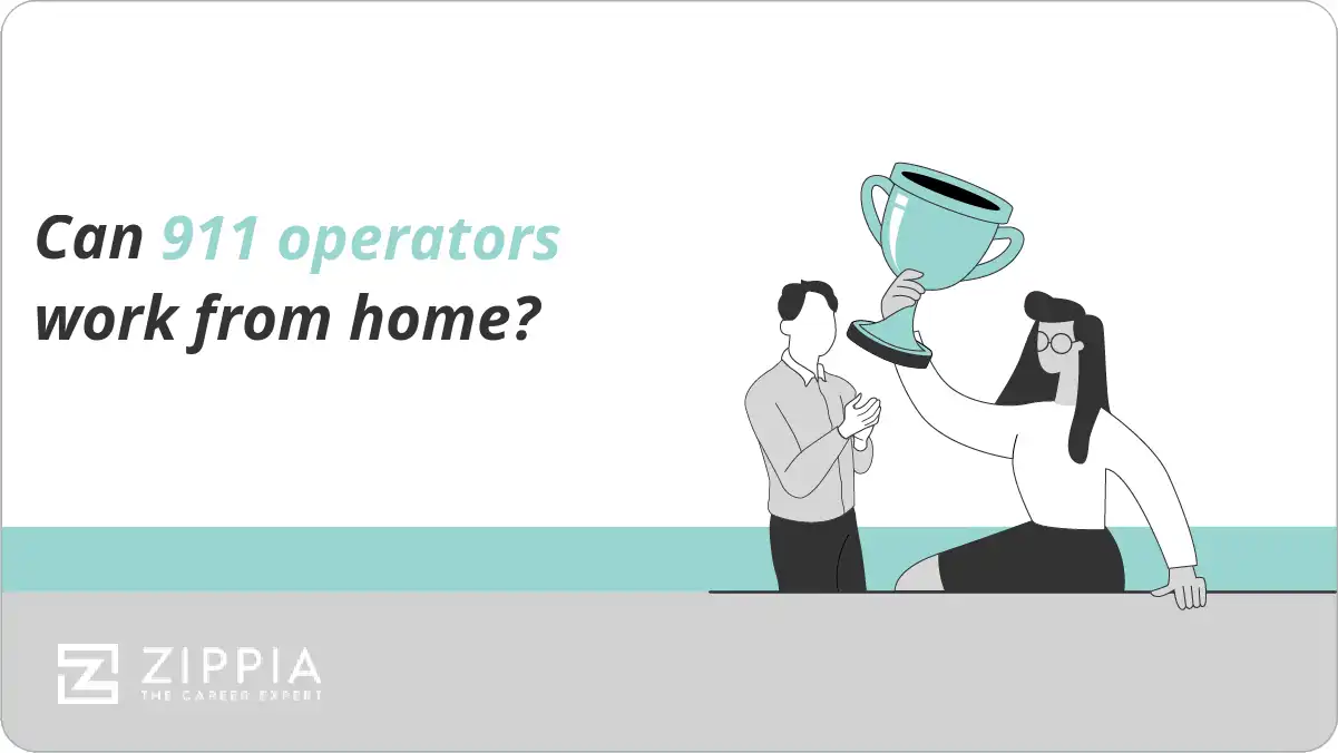Can 911 operators work from home?