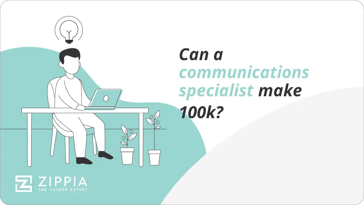 Can a communications specialist make 100k?