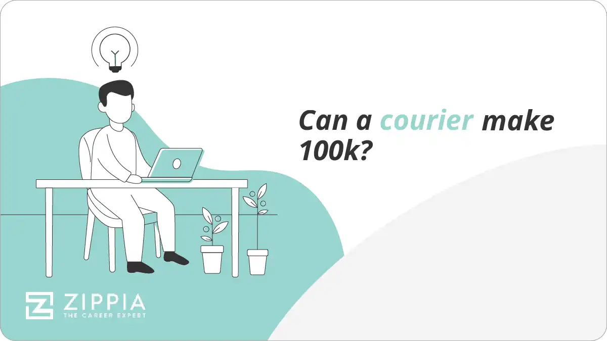 Can a courier make 100k?