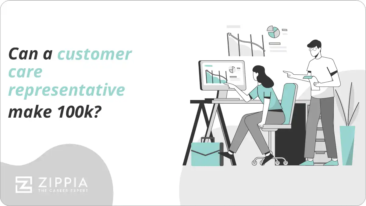 Can a customer care representative make 100k?