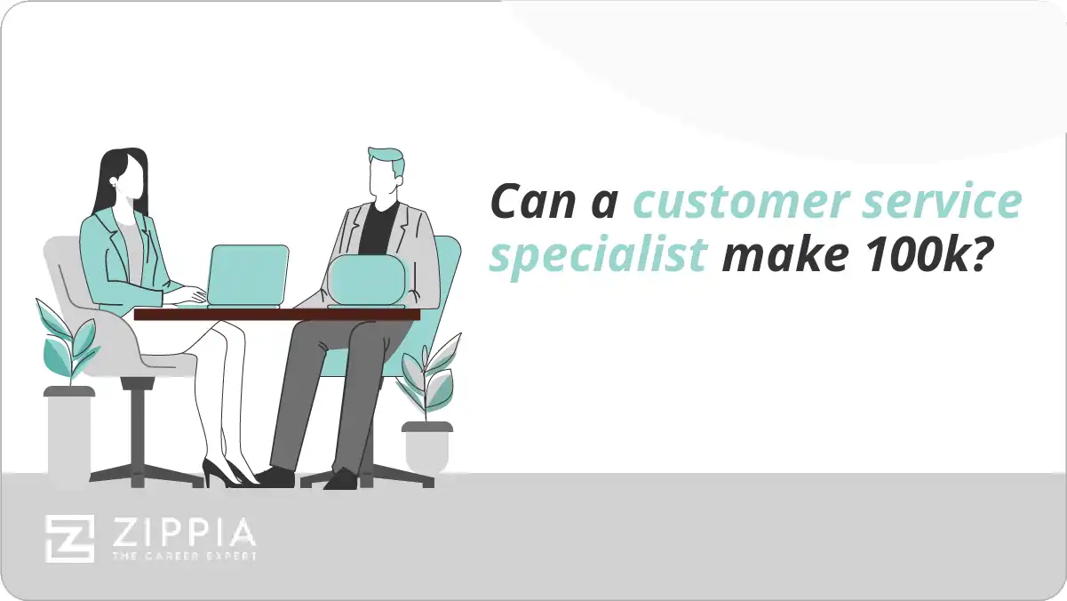 Can a customer service specialist make 100k?