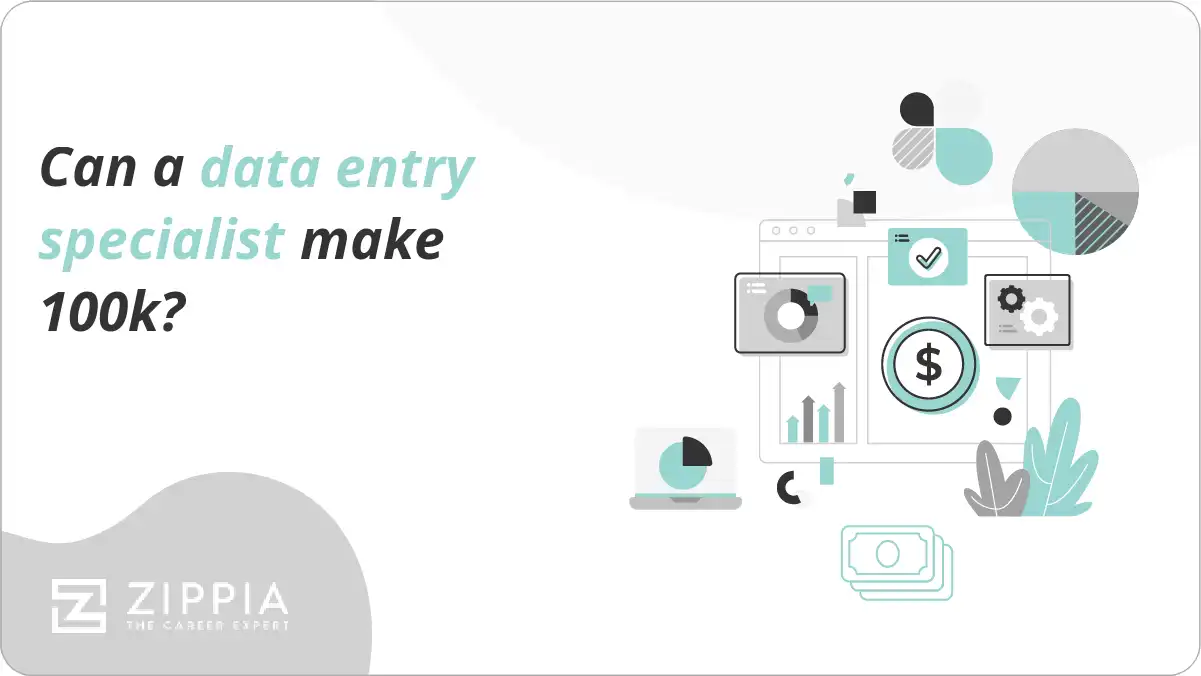Can a data entry specialist make 100k?