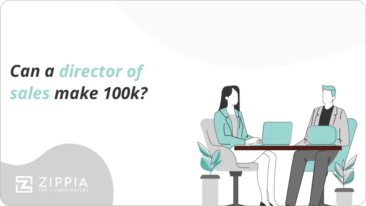 Can a director of sales make 100k?