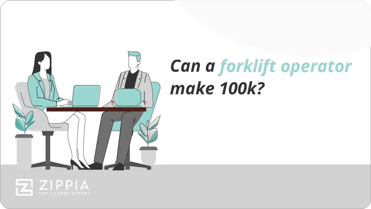 Can a forklift operator make 100k?