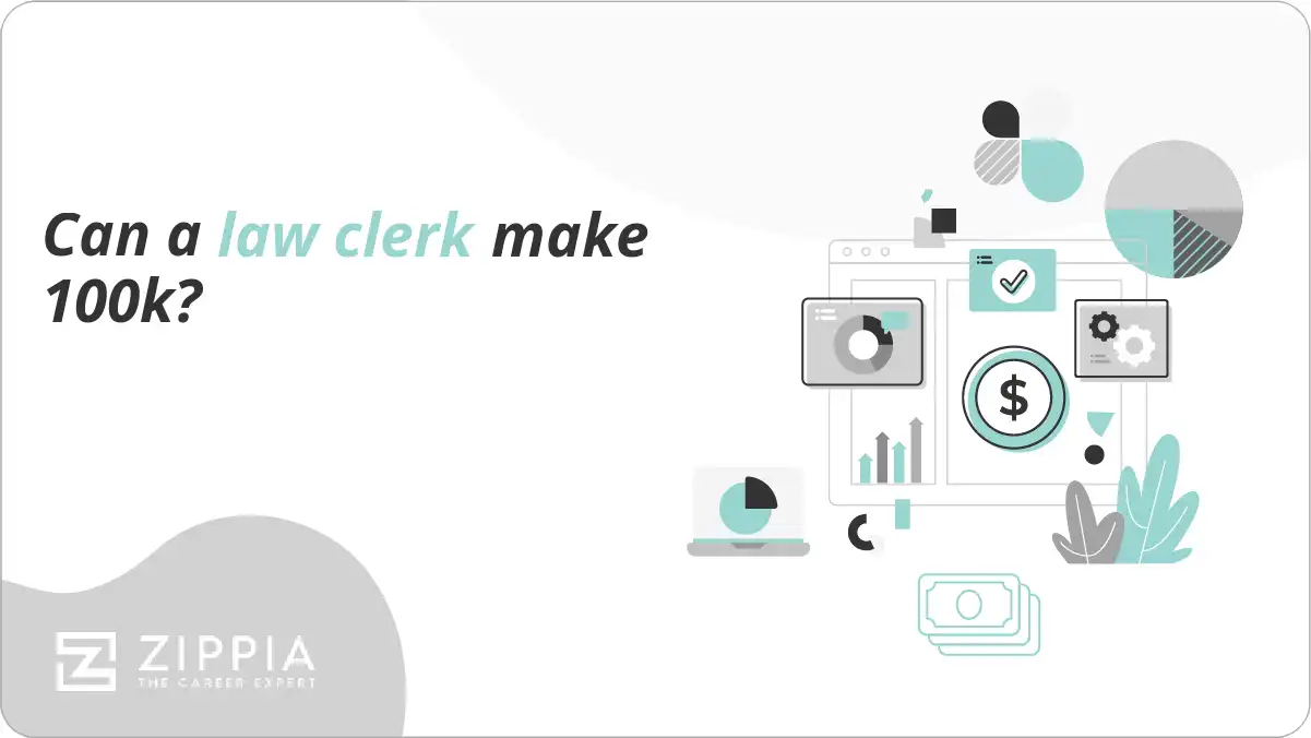 Can a law clerk make 100k?