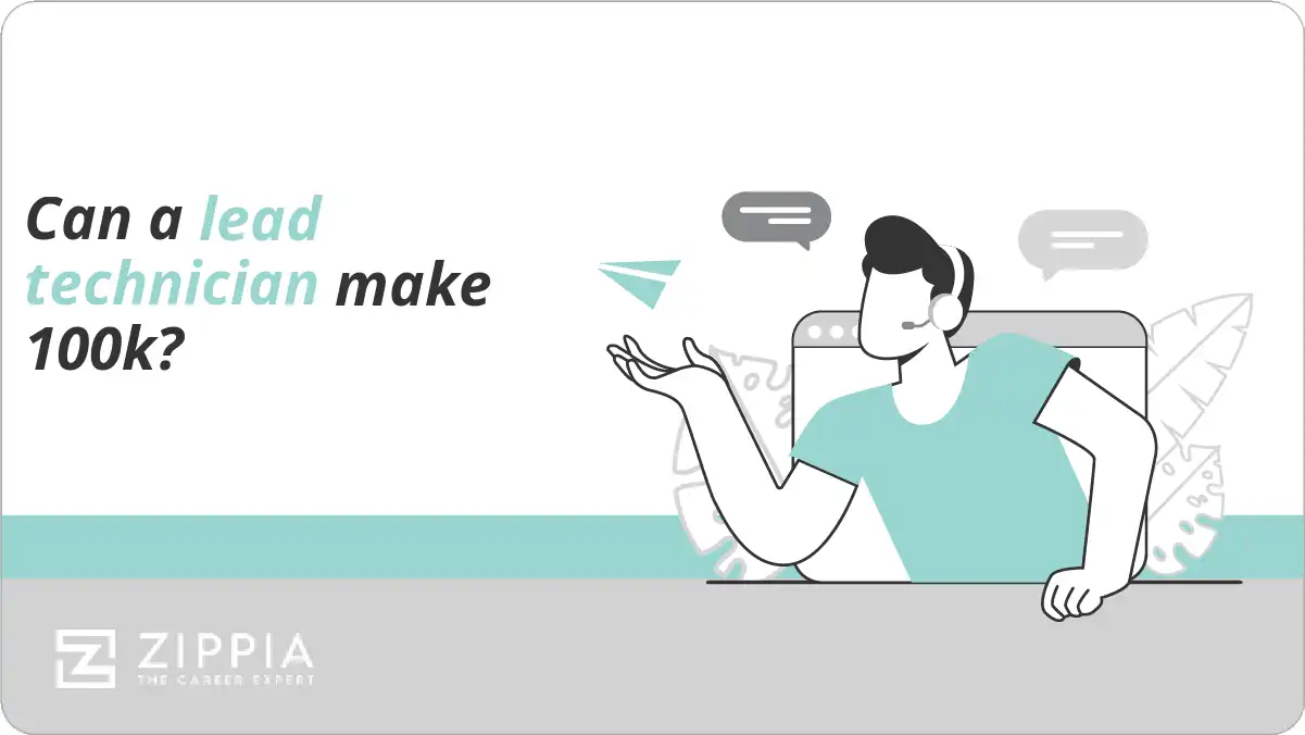 Can a lead technician make 100k?