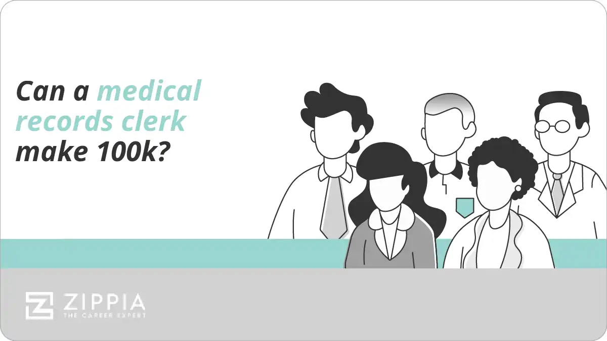 Can a medical records clerk make 100k?