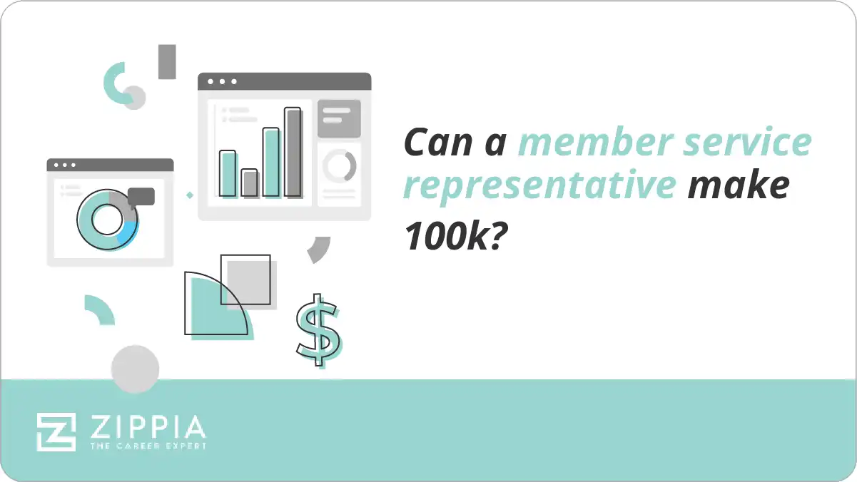 Can a member service representative make 100k?