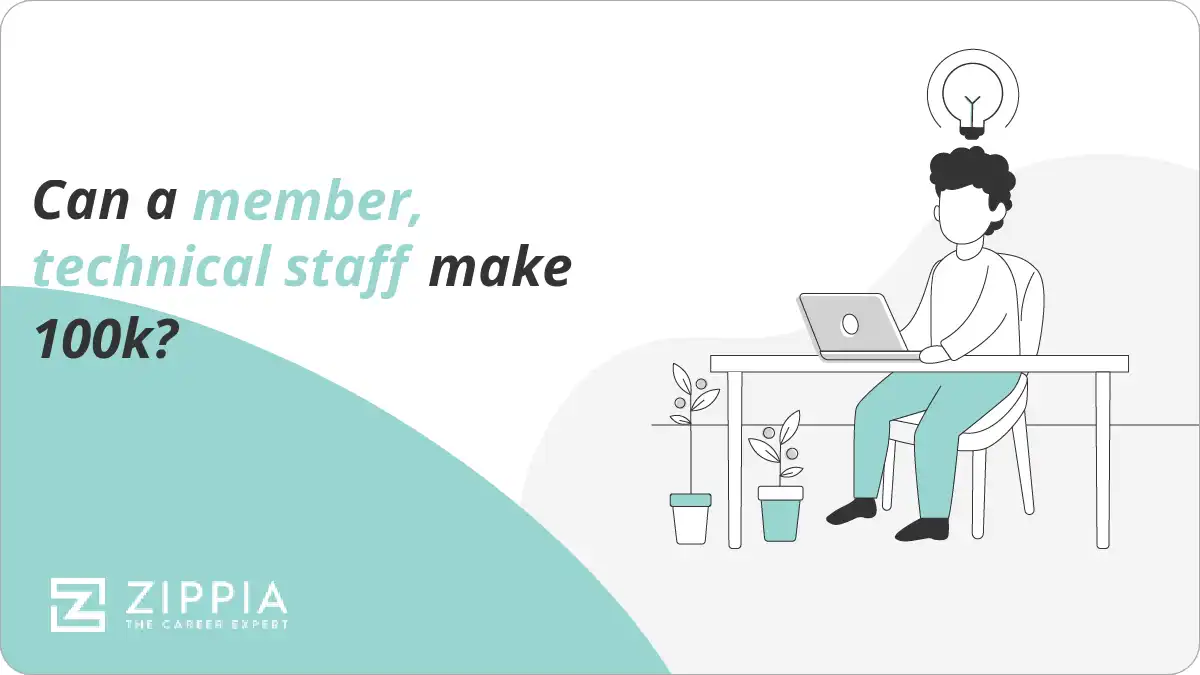 Can a member, technical staff make 100k?