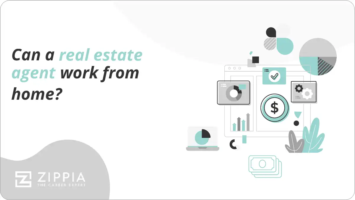 Can a real estate agent work from home?