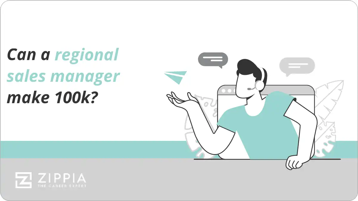 Can a regional sales manager make 100k?