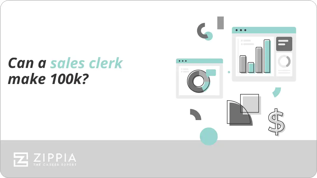 Can a sales clerk make 100k?