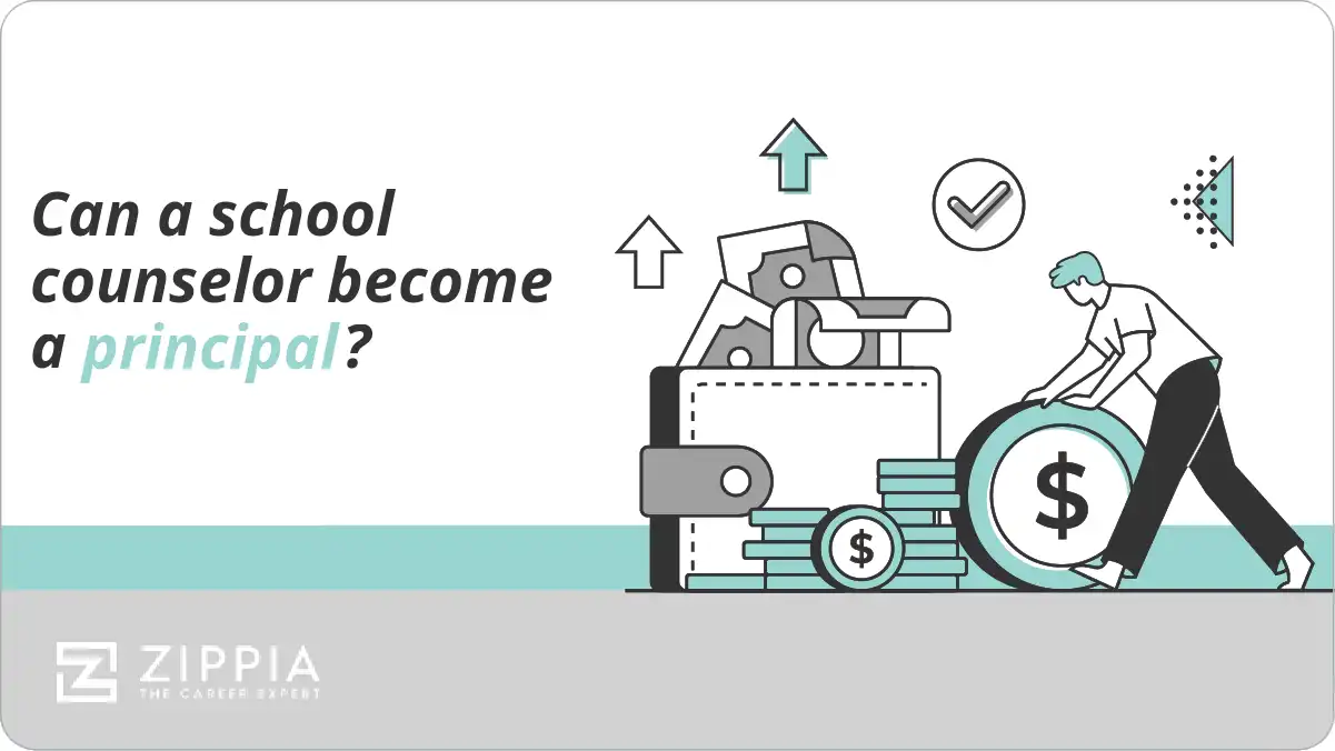Can a school counselor become a principal?