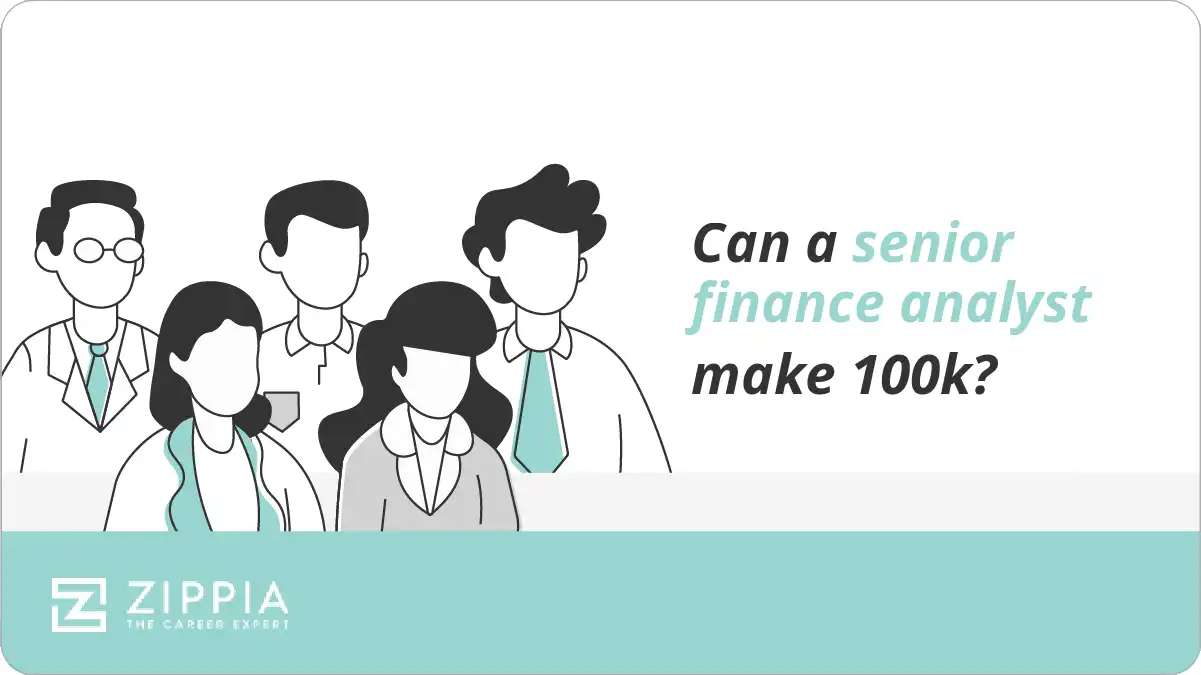 Can a senior finance analyst make 100k?