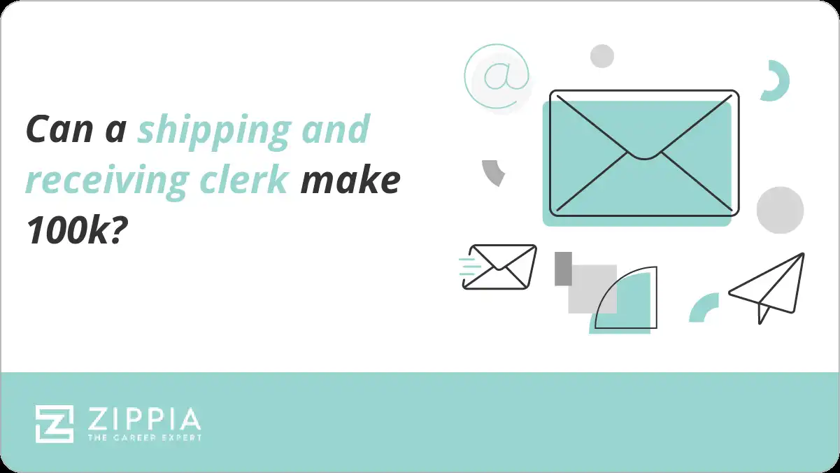 Can a shipping and receiving clerk make 100k?