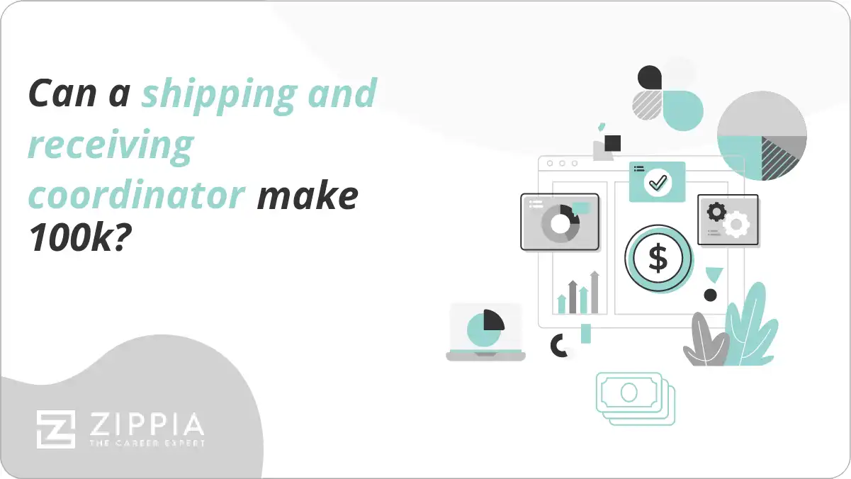 Can a shipping and receiving coordinator make 100k?