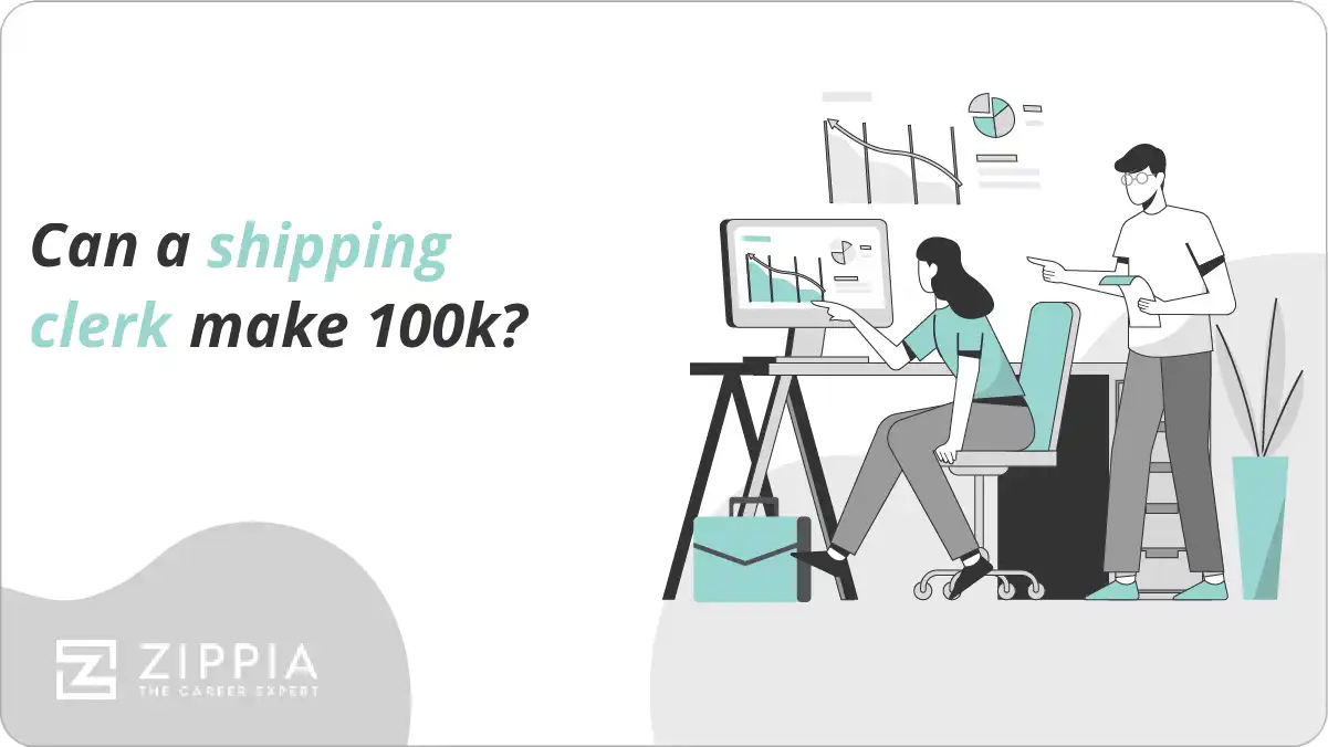 Can a shipping clerk make 100k?