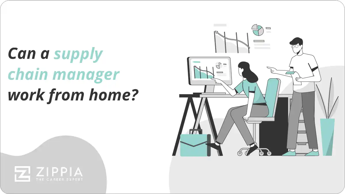 Can a supply chain manager work from home?