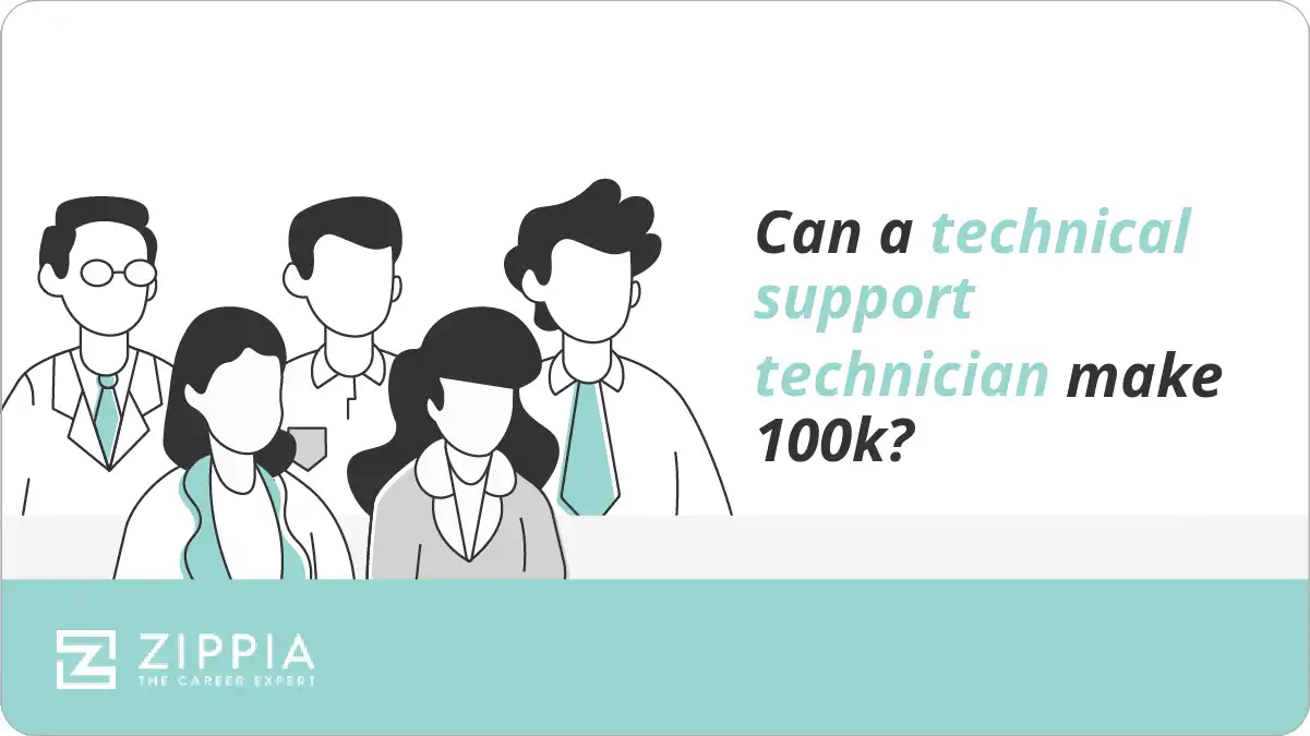 Can a technical support technician make 100k?