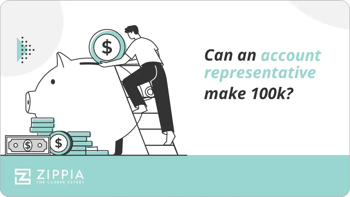 Can an account representative make 100k?