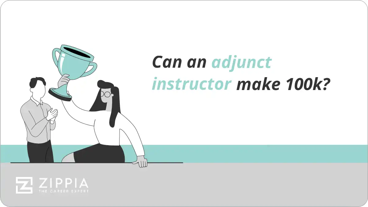Can an adjunct instructor make 100k?