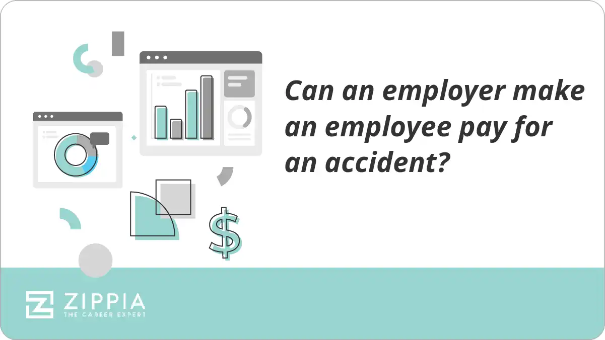 Can an employer make an employee pay for an accident?