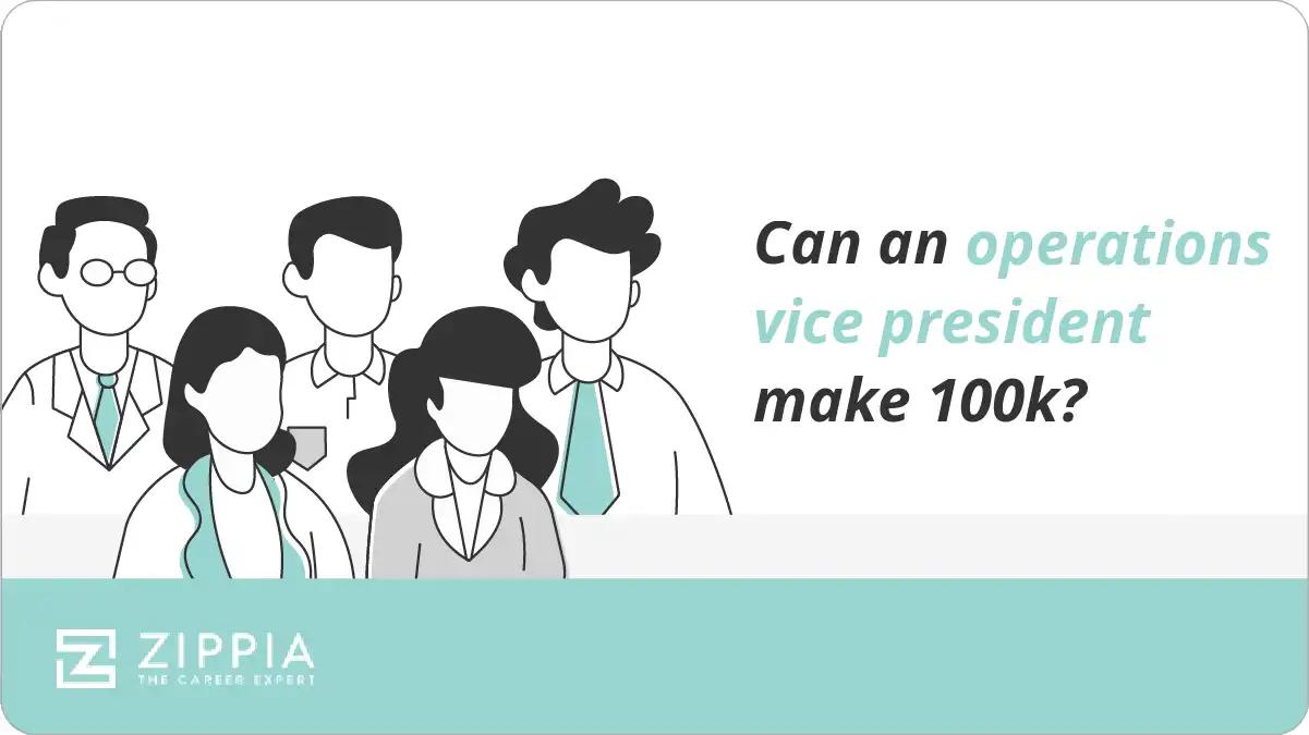 Can an operations vice president make 100k?