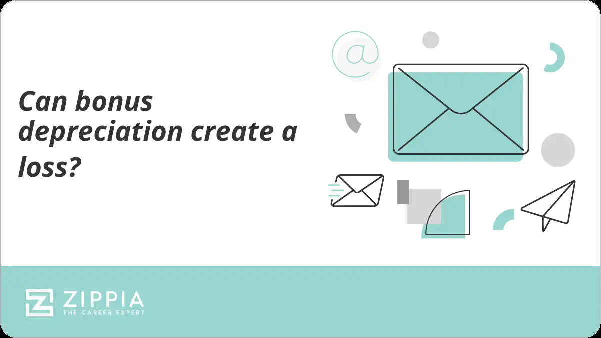 Can bonus depreciation create a loss?