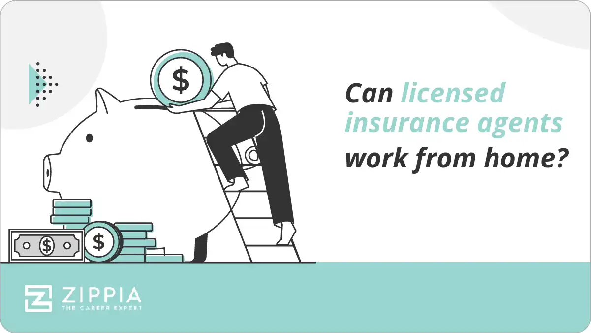 Can licensed insurance agents work from home?