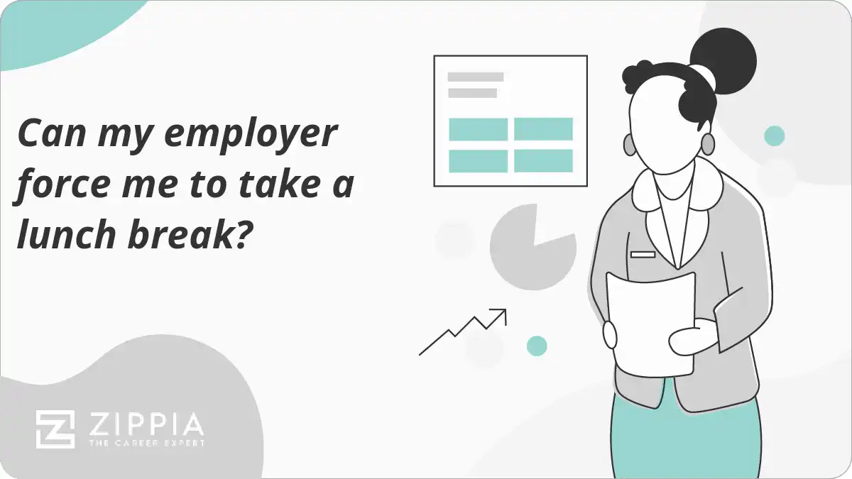 Can my employer force me to take a lunch break?