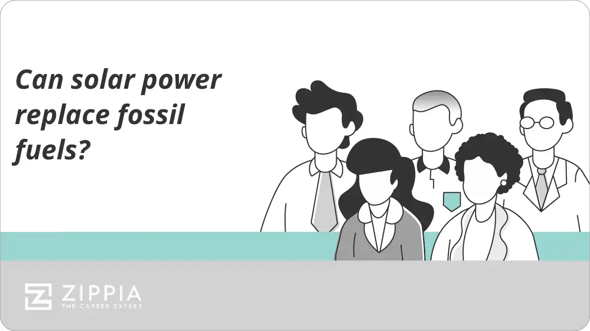 Can solar power replace fossil fuels?