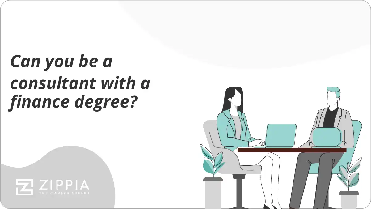 Can you be a consultant with a finance degree?
