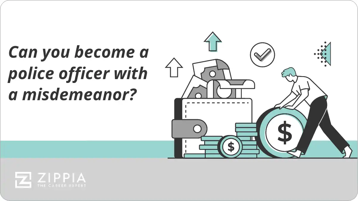 Can you become a police officer with a misdemeanor?