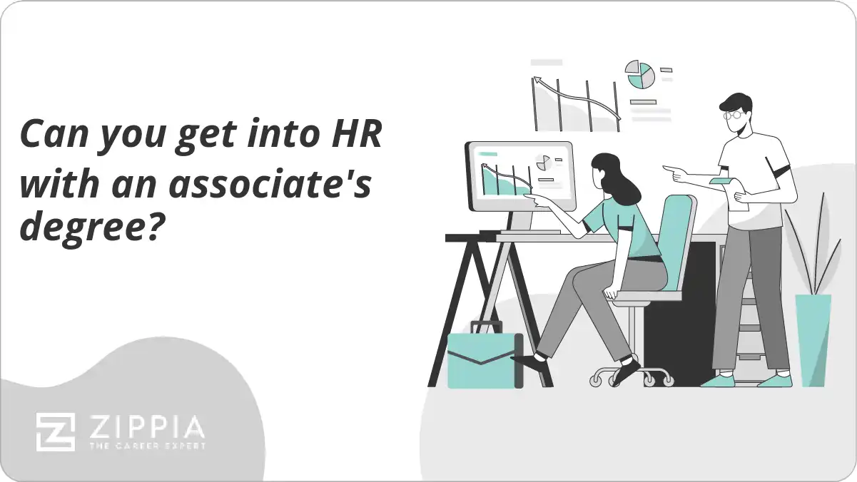 Can you get into HR with an associate's degree?