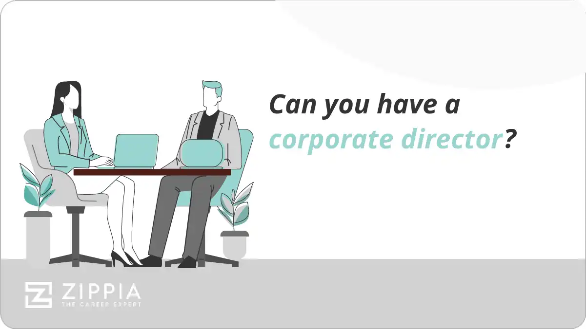 Can you have a corporate director?