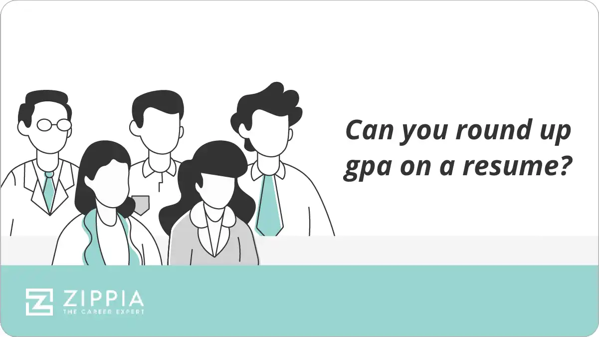 Can you round up gpa on a resume?