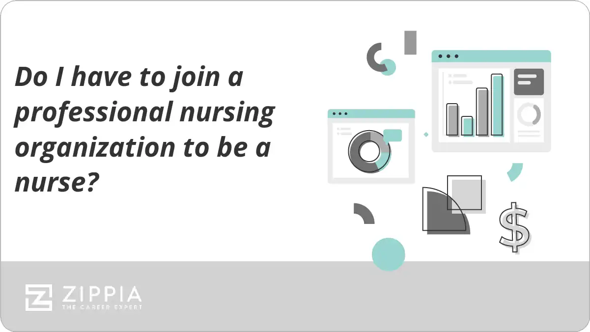 Do I have to join a professional nursing organization to be a nurse