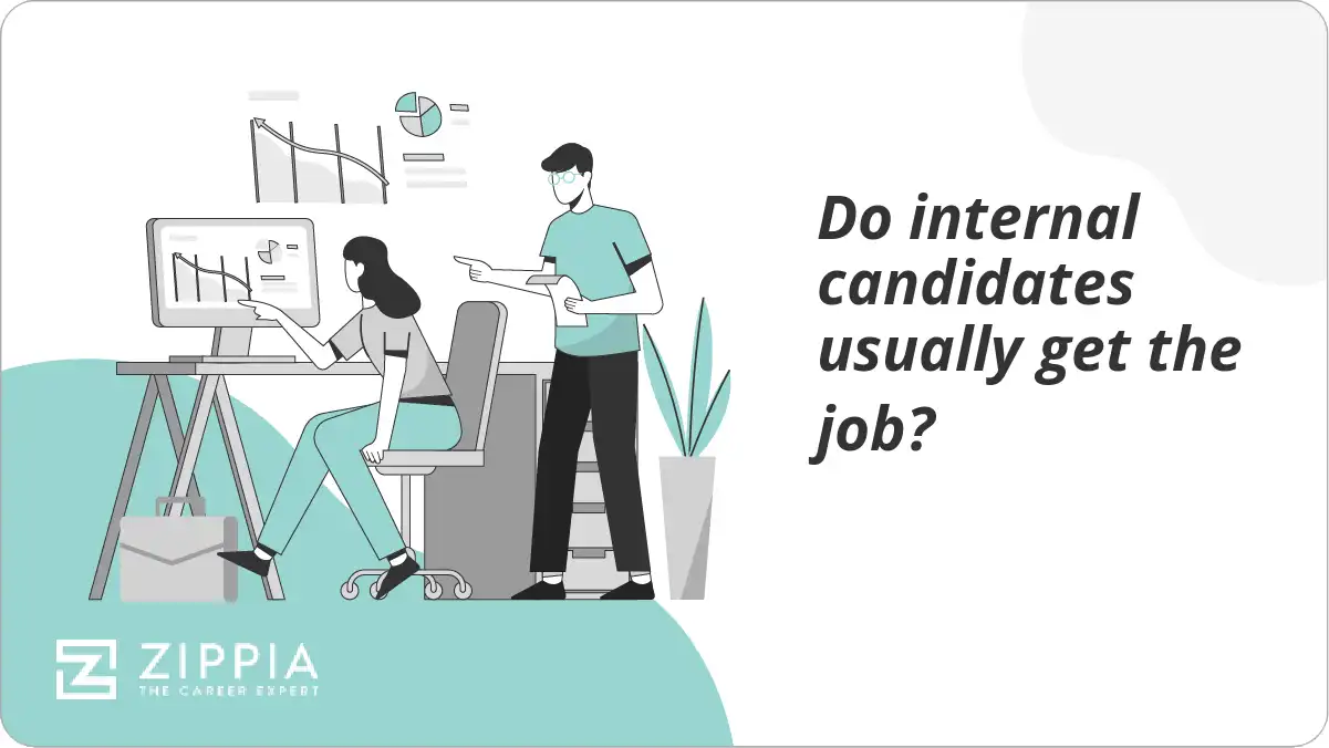 Do internal candidates usually get the job?